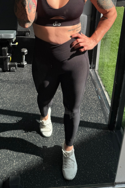 Ribbed High Performance Leggings