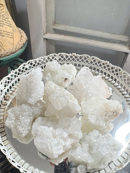 Apophyllite Cluster Crystal