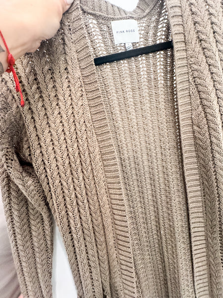 Size Small // Mocha Duster