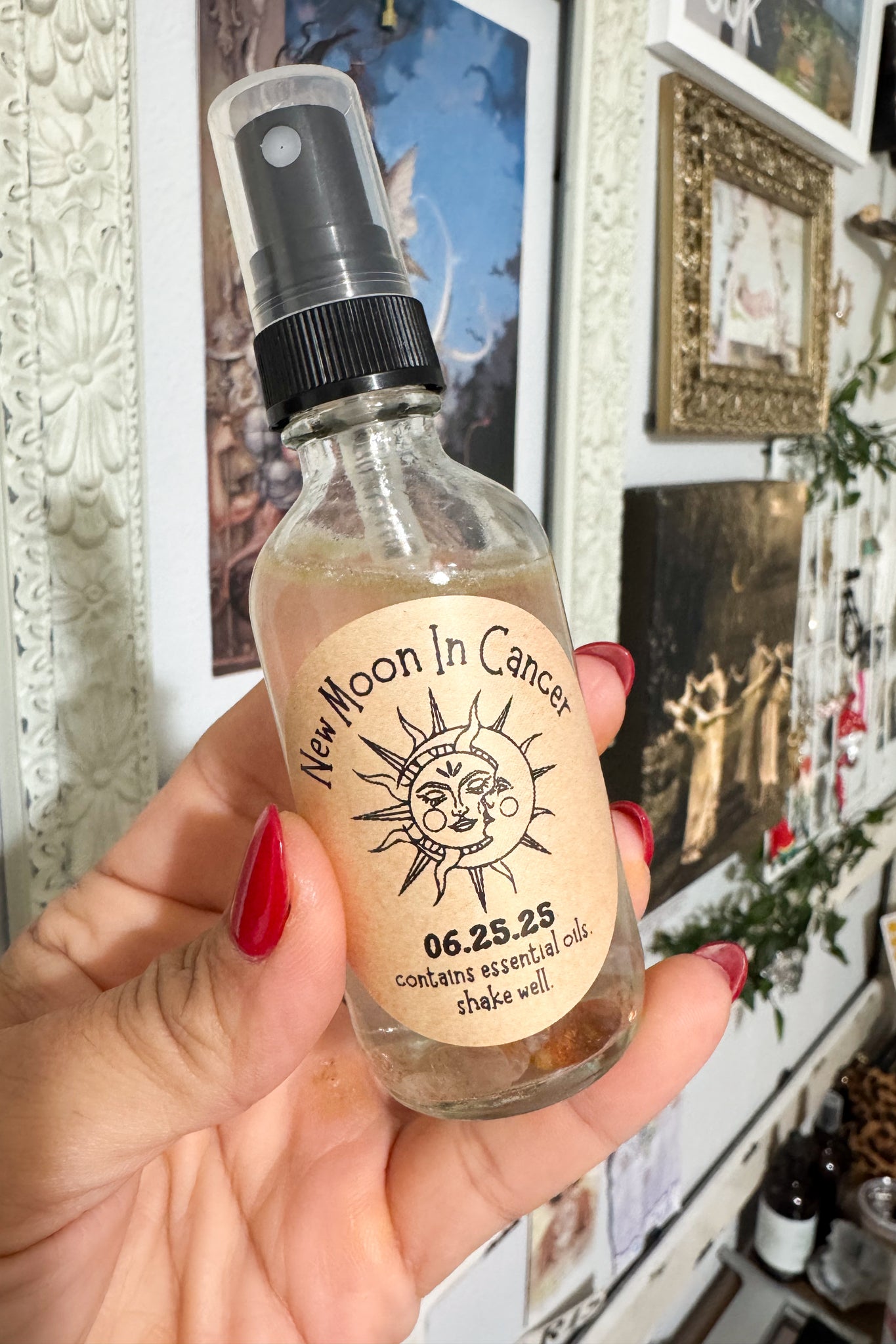 June 2025 New Moon Ritual Spray