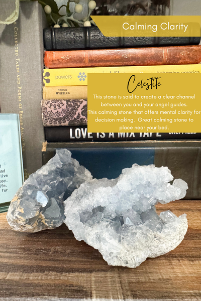 Celestite 3 inch Cluster