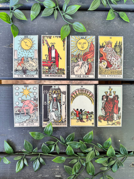 Tarot Card Sticker Series