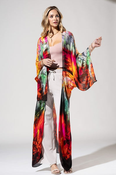 Calypso Sunset Kimono