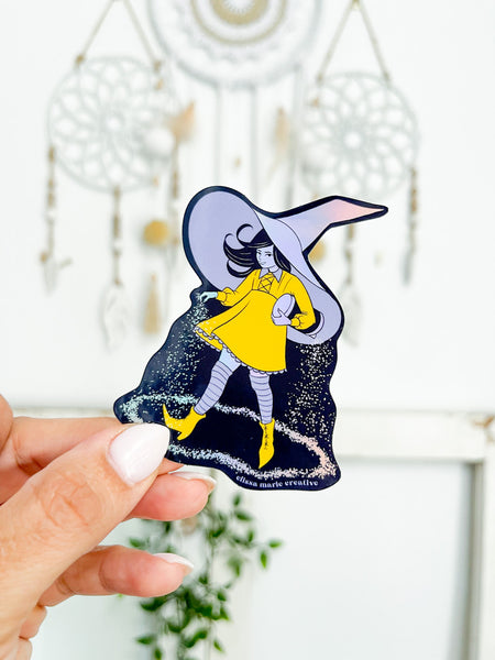 Holographic Salty Witch Sticker