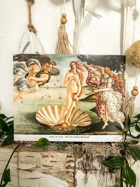 Birth Of Venus 7 x 5.5 Art Print