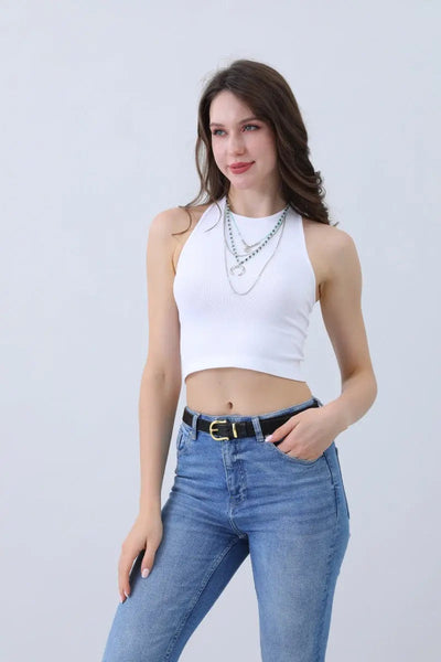 Faux Alligator Skin Leather Belt - Perfect for Any Outfit Leto Collection