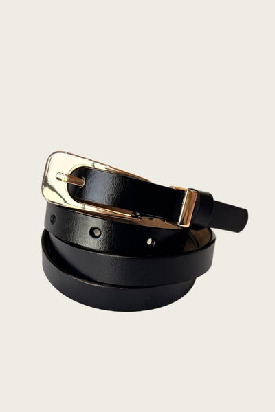 ⛓️ The Everyday Essential: Premium Skinny Leather Belt