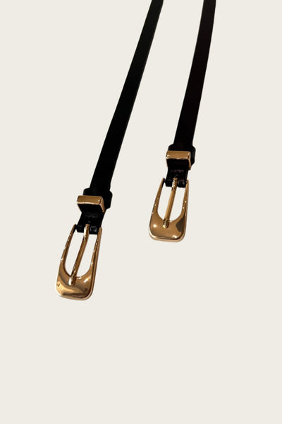 ⛓️ The Everyday Essential: Premium Skinny Leather Belt