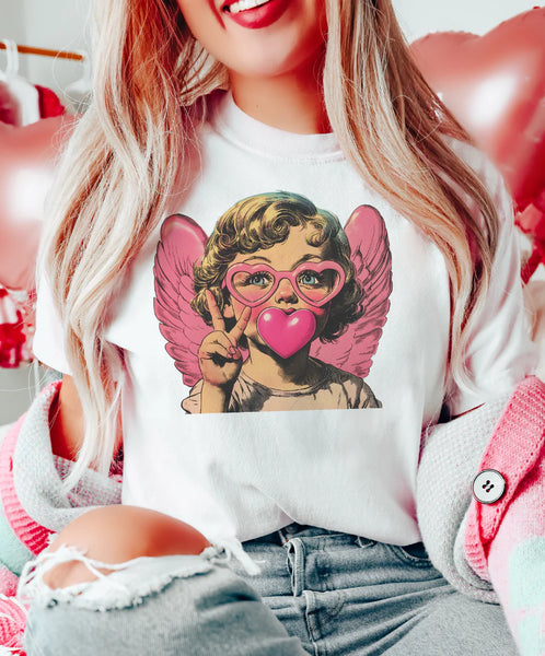 Bubblegum Cupid Tee (3 colors)