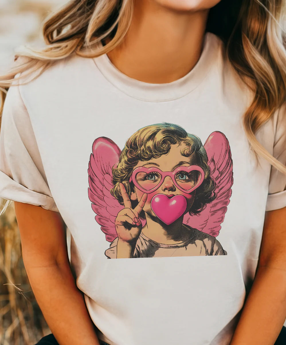 Bubblegum Cupid Tee (3 colors)