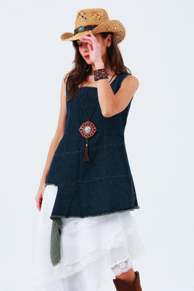 Tribal Circle Pendant Necklace – Leather & Turquoise ☀️💎