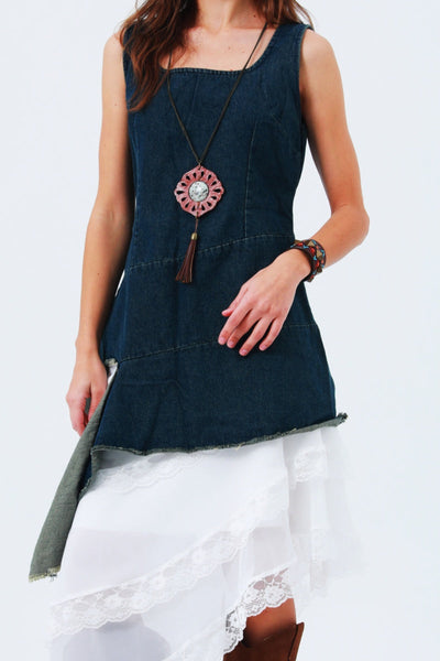 Tribal Circle Pendant Necklace – Leather & Turquoise ☀️💎