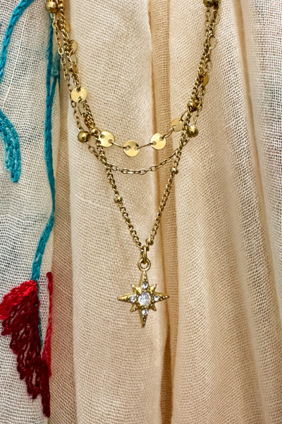 Guiding Star Layered Necklace