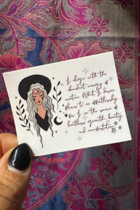 Witchy Affirmation Sticker