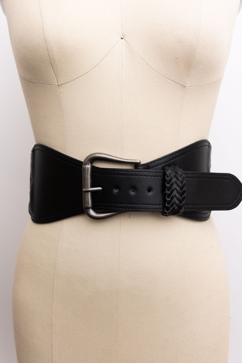 Classic Braided Leather Belt – 3 colors