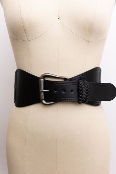 Classic Braided Leather Belt – 3 colors