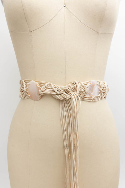 Bohemian Macramé Belt – 2 colors