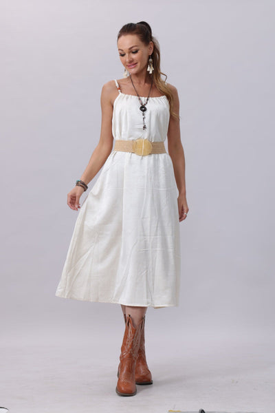 Resort Eco Chic Woven Belt with Buckle