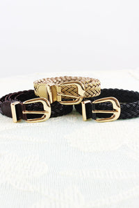 Everyday Braided Belt – Effortless Style & Comfort 🌿⛓️