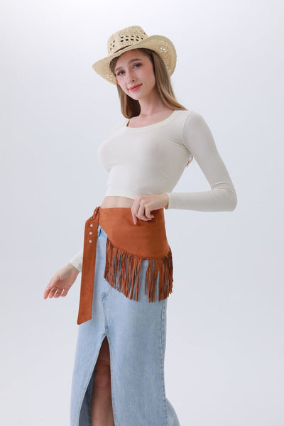 Ethnic Jazz Waist Cincher – Bohemian Fringe Belt✨🎷&nbsp;