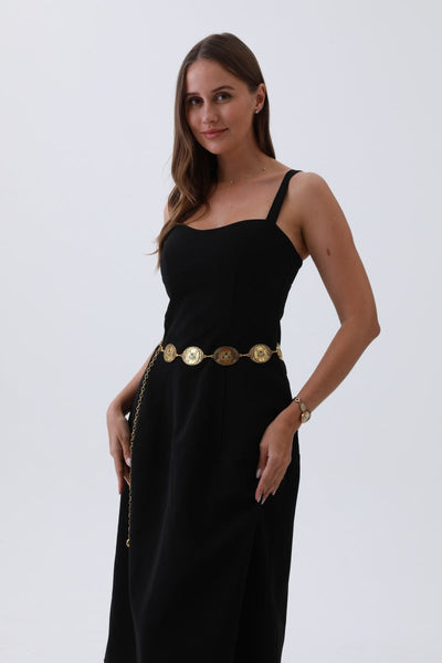 American Eagle Western Belt – Patriotic Chain & Oval Buckle🦅🇺🇸