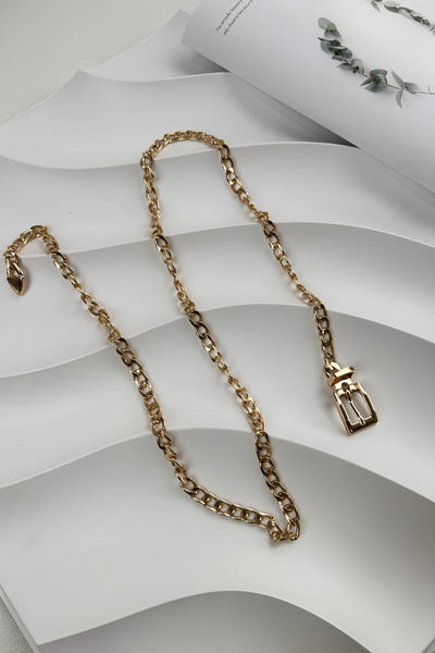 Chunky Chain Waist Belt - Versatile Punk Style ⛓️