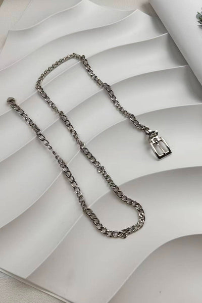 Chunky Chain Waist Belt - Versatile Punk Style ⛓️