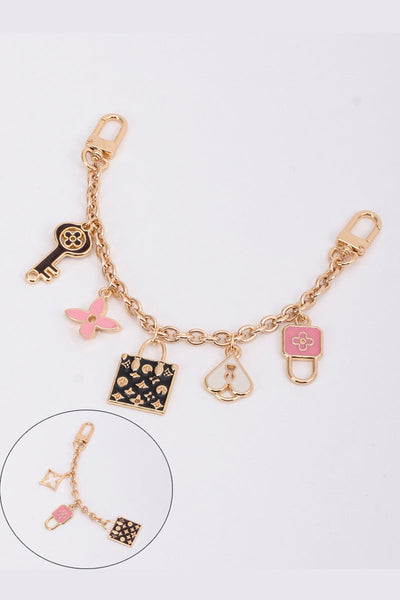 Lucky Charm Set – 4-Leaf Clover Chain & Strap 🌿🍀