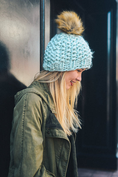 Best-Selling Oversize Chunky Pom Beanie