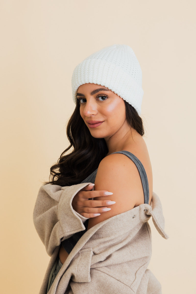 Toasty Waffle Puff Beanie - 6 colors