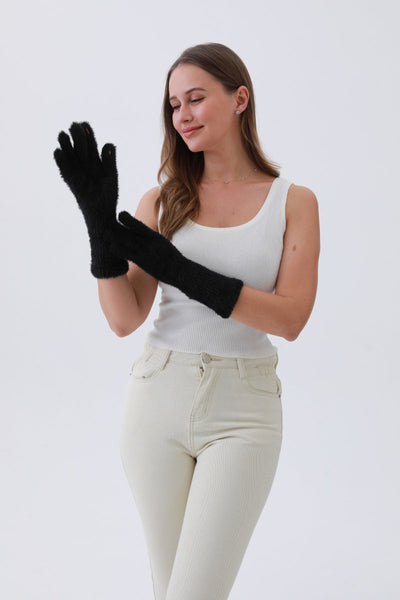 Luxuriously Soft Fleece Gloves – Warm, Fashionable Winter Must-Have ❄️🧤
