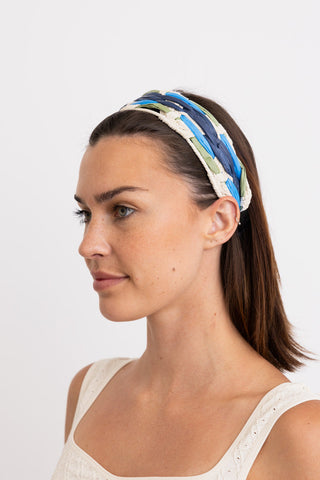 Summer Vibes Multicolor Braided Headband