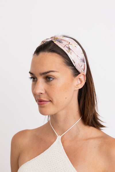 Secret Garden Satin Smooth Floral Headband 🌼