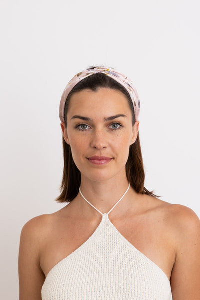 Secret Garden Satin Smooth Floral Headband 🌼