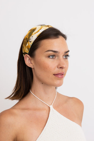 Cosmic Marbled Tie Dye Chiffon Headband