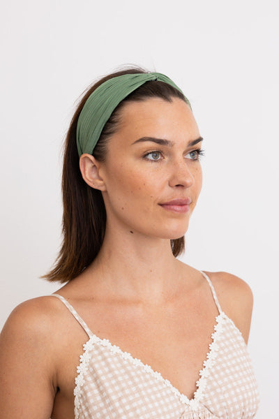 Pleated Solid Color Summer Headband☀️