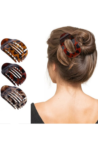 Vintage Arc Hair Clip – Baroque Elegance Updo ✨👑