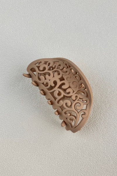 Openwork Engraving Hair Clip – New Fashion Detail 🌀
