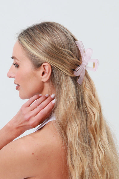 Solid Bow Hair Clip – Everyday Style Accent 🎀