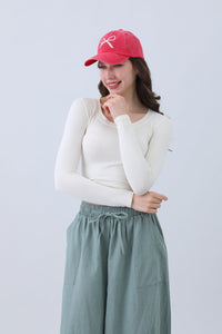 Bow Ribbon Embroidered Baseball Cap🎀⚾️