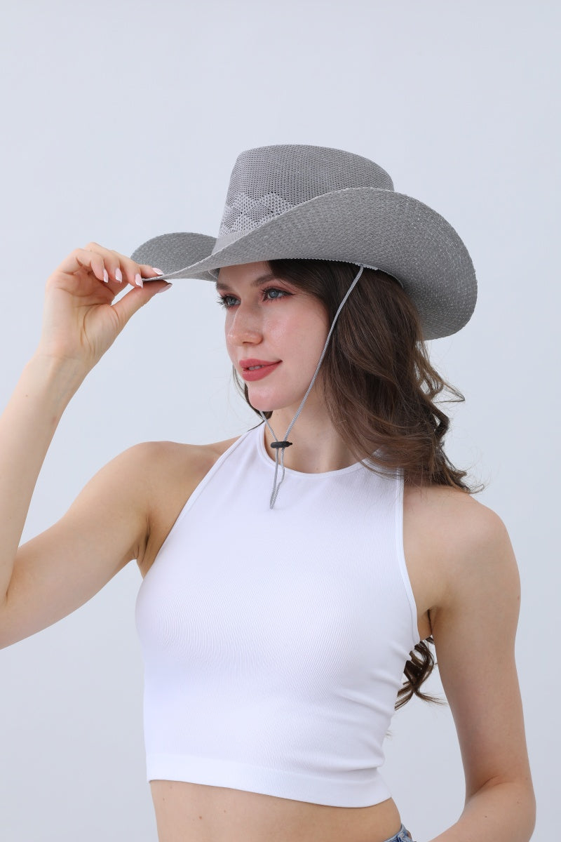 Timeless Solid Cowboy Hat – Vintage Western Essential🤠✨