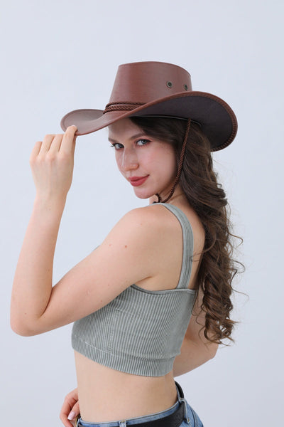Classic Adjustable Cowboy Hat – Timeless Fit, Modern Comfort🤠☀️
