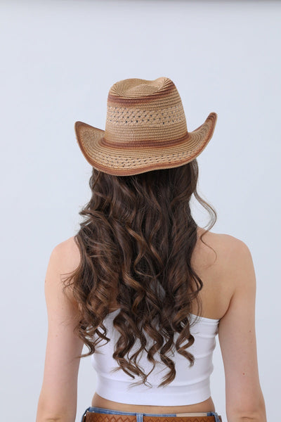 Breathable Braided Cowboy Hat – Earthy & Sun-Ready🌞🤠