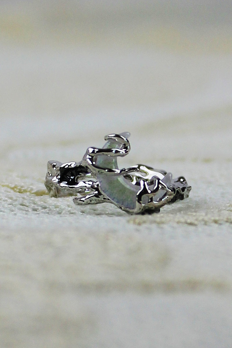 Celestial Moon Nugget Rings – Minimalist Cosmic Jewelry 🌙✨