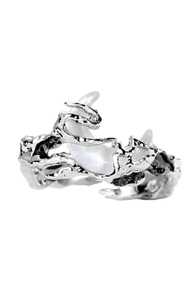 Celestial Moon Nugget Rings – Minimalist Cosmic Jewelry 🌙✨