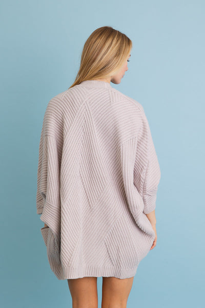 Ribbed Open-Front Knit Cardigan - 5 colors