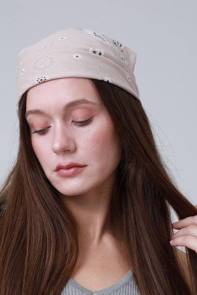Soft Cotton Printed Bandanas – Multi-Way Headband & Scarf Set 🌸🧣