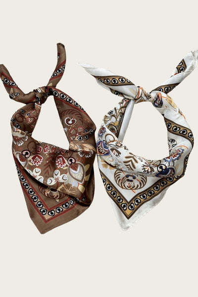 Vintage Print Bandana - Multi-Way Style 🧣✨