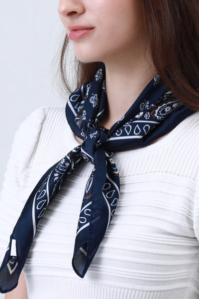Bohemian Paisley Bandana - Multi-Way Silky Scarf 🌺🧣