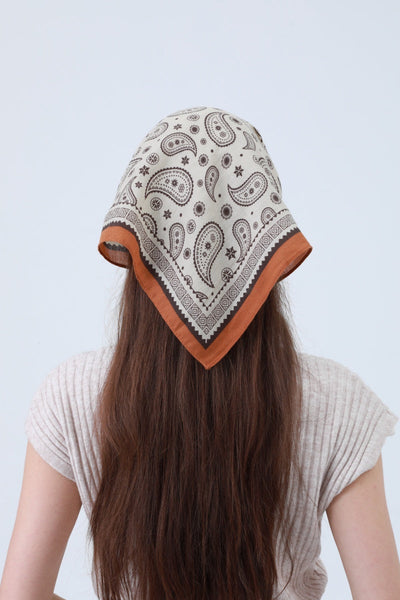 Premium Paisley Bandana - Luxury Style Accent 🌸🧣